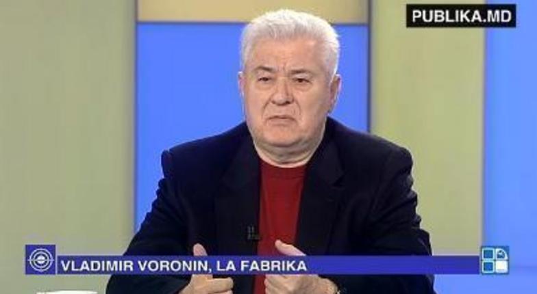 Воронин призывает запретить в Молдове ретрансляцию российских информационных телепрограмм