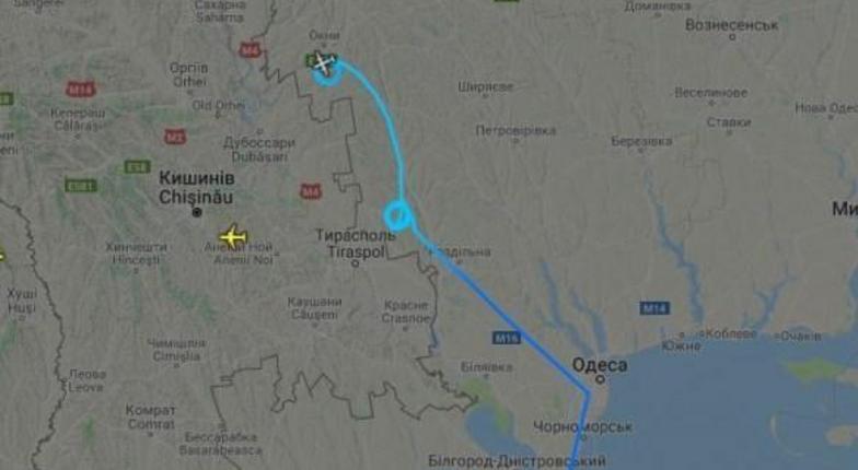 Американский самолет-разведчик совершил облет Приднестровья